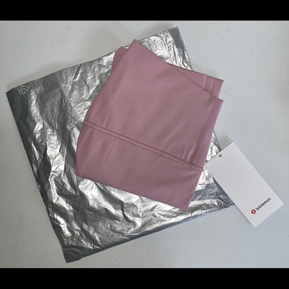 Lululemon Align HR Pant 25” Pink Taupe Size 10 NWT - Picture 2 of 4